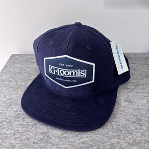 G. Loomis Navy Blue Snapback Velvet